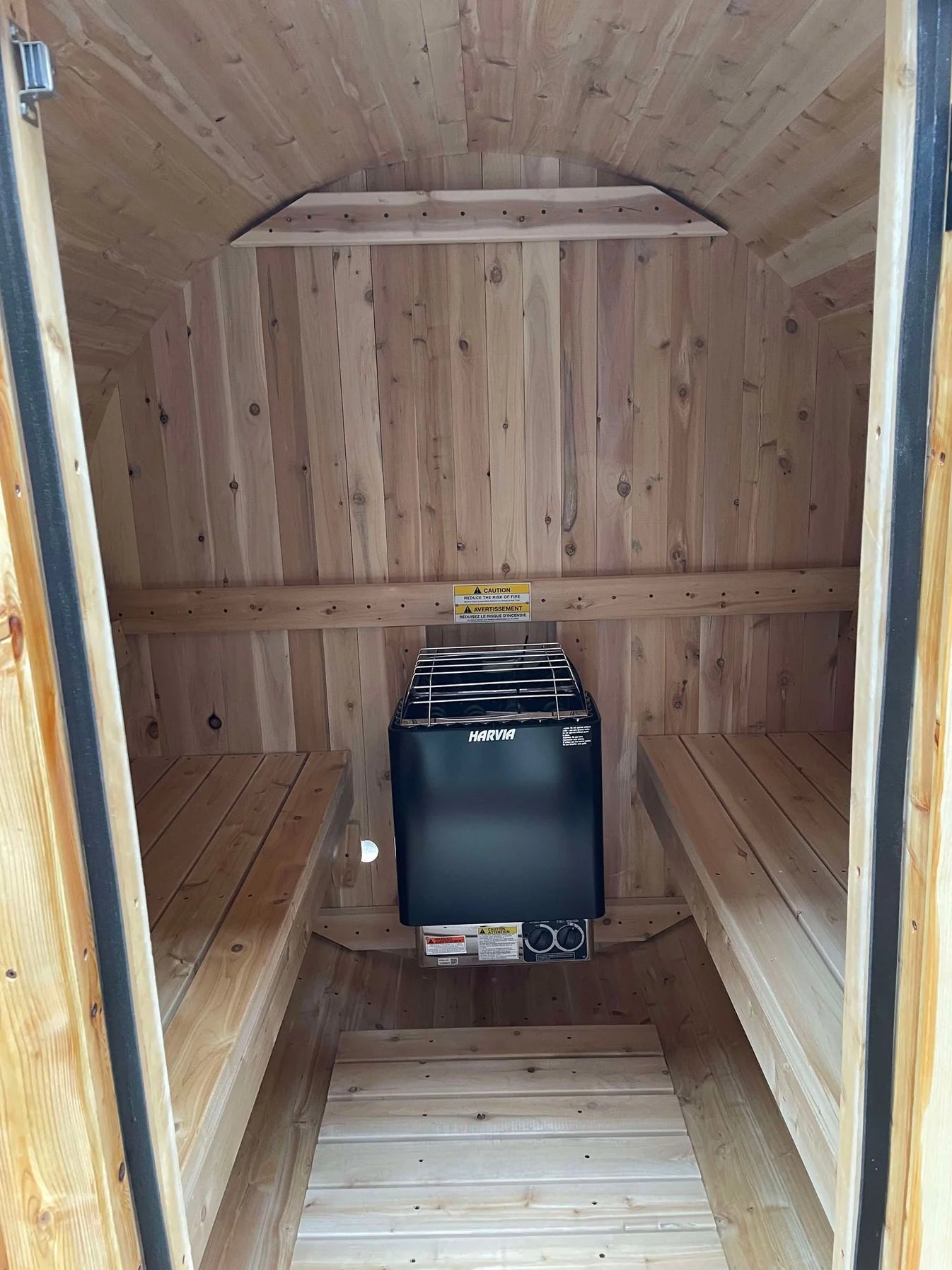 Sauna Baril 2-4 places (6'x5')