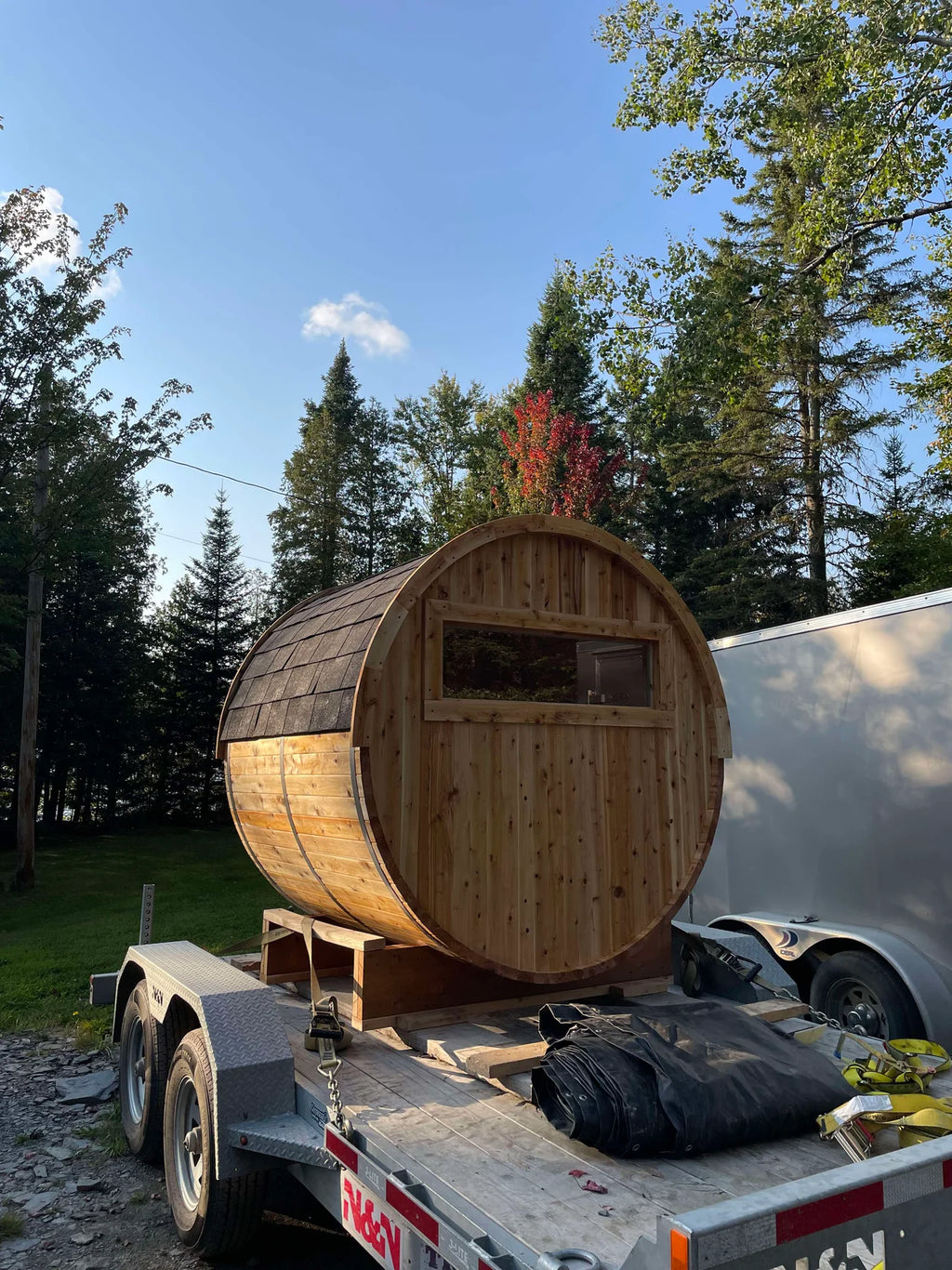 Sauna Baril 2-4 places (6'x5')